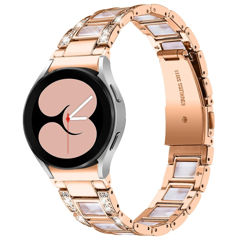Bequem Universell Samsung Metall und Strass armband
