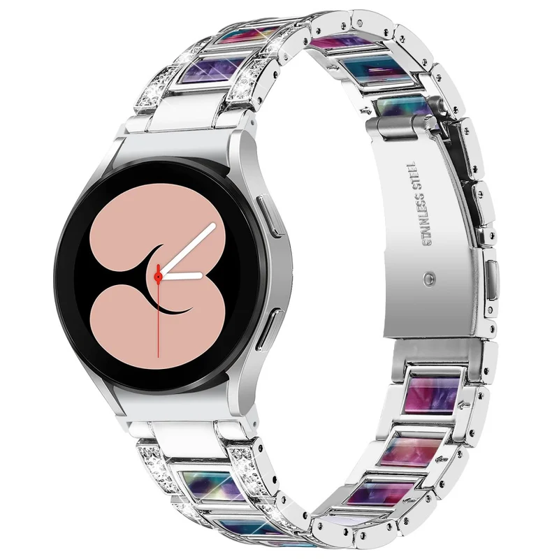 Absolut schön Universell Samsung Metall und Strass armband