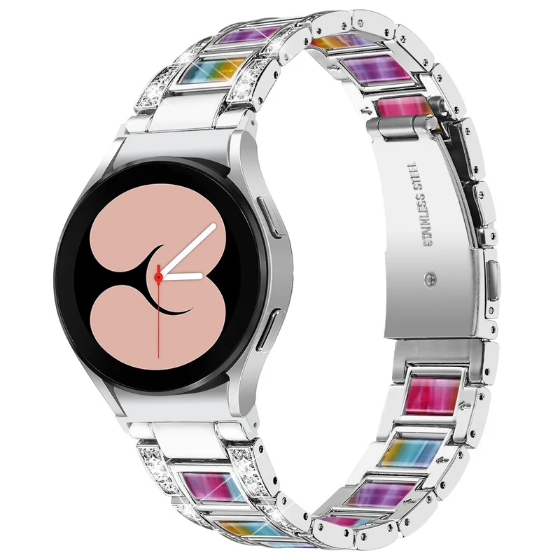 Absolut schön Universell Samsung Metall und Strass armband