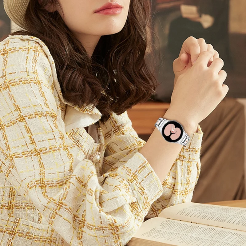 Absolut schön Universell Samsung Metall und Strass armband