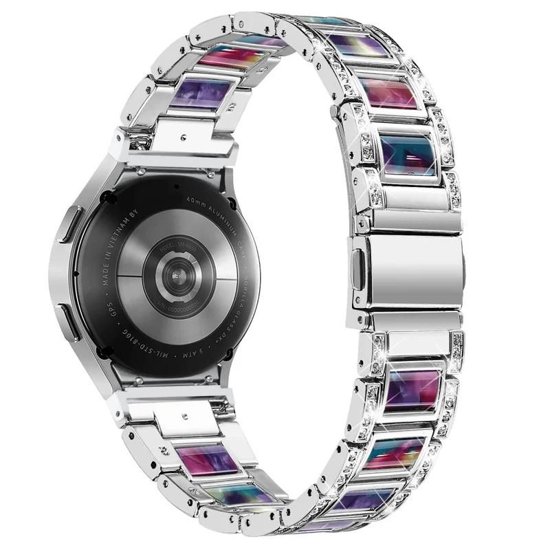 Absolut schön Universell Samsung Metall und Strass armband