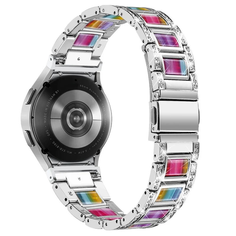 Absolut schön Universell Samsung Metall und Strass armband