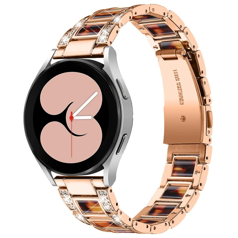 Wunderbar Universell Samsung Metall und Strass armband