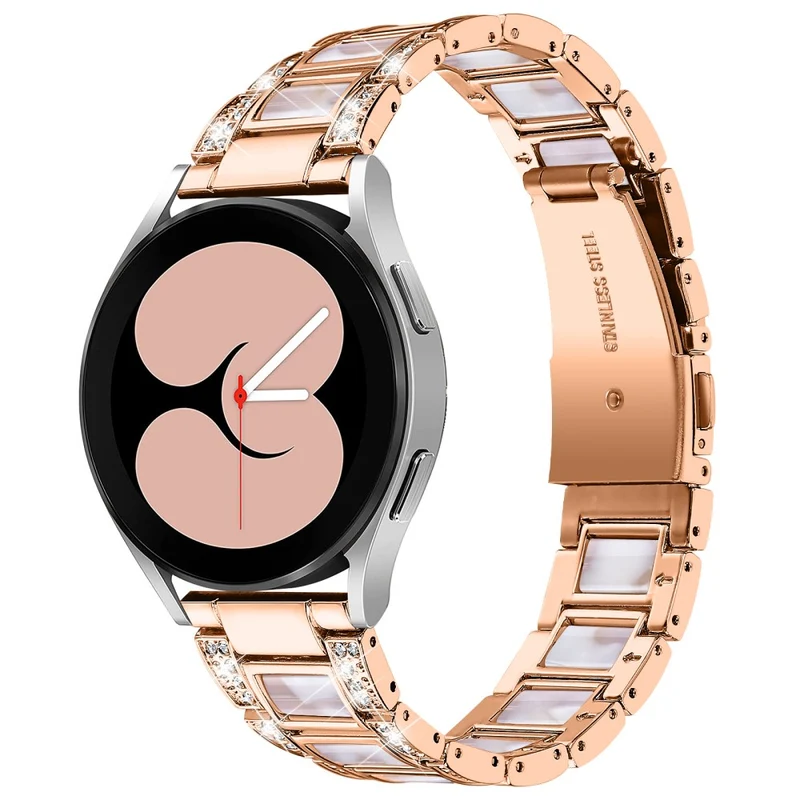 Wunderbar Universell Samsung Metall und Strass armband