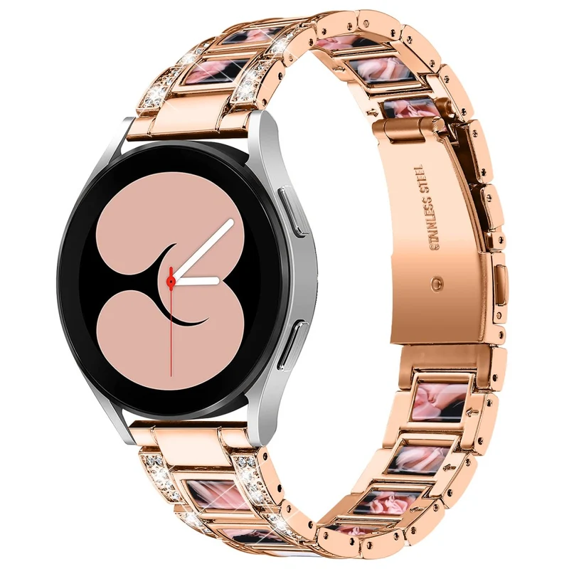 Wunderbar Universell Samsung Metall und Strass armband