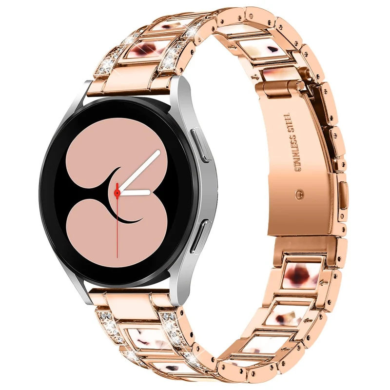 Wunderbar Universell Samsung Metall und Strass armband