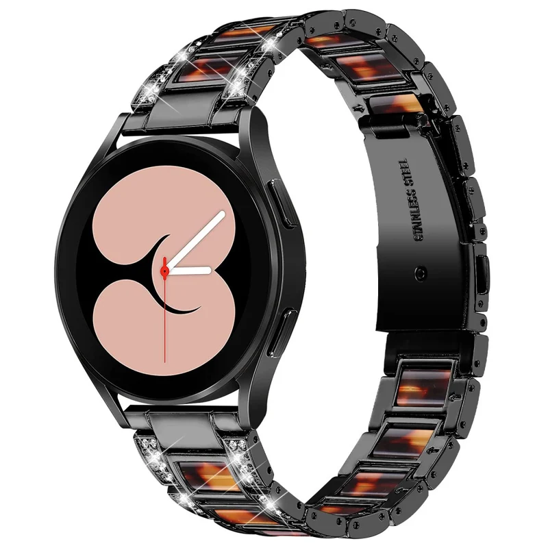 Wunderbar Universell Samsung Metall und Strass armband