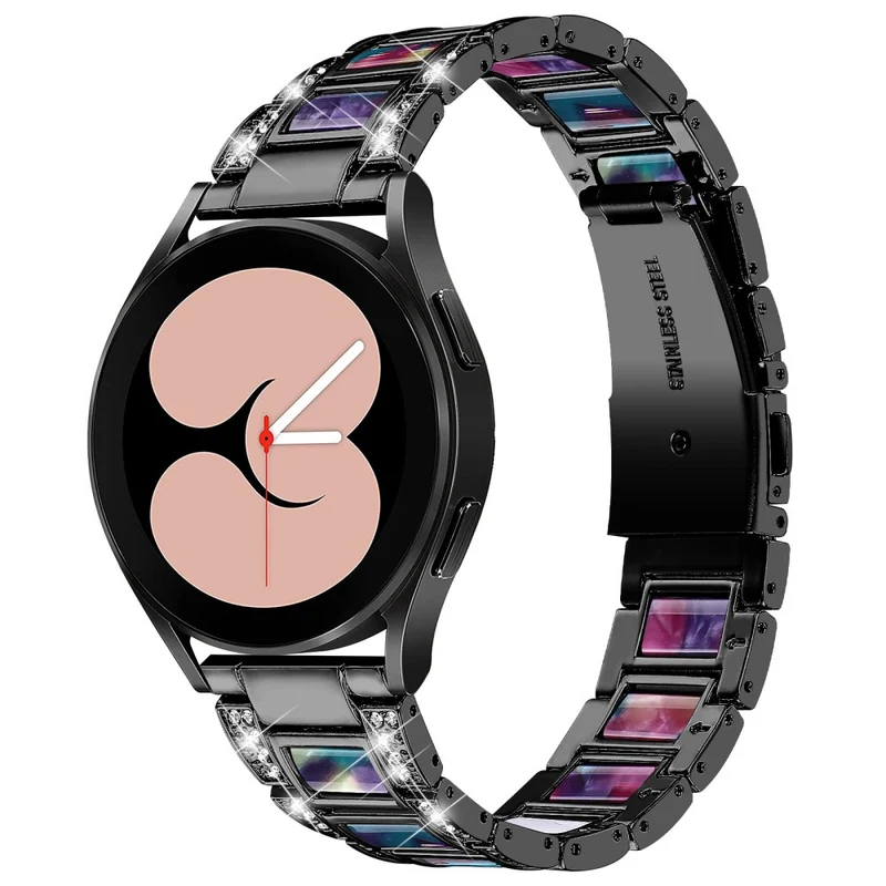 Wunderbar Universell Samsung Metall und Strass armband