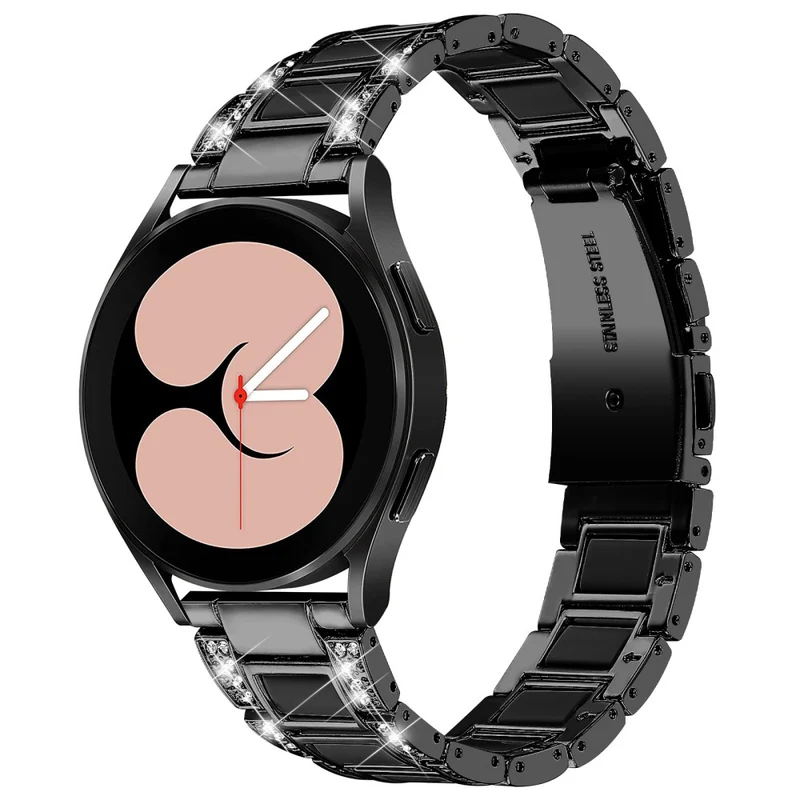 Wunderbar Universell Samsung Metall und Strass armband