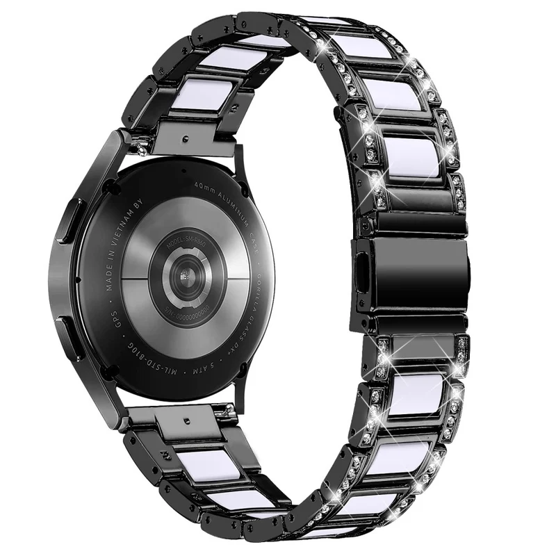 Wunderbar Universell Samsung Metall und Strass armband