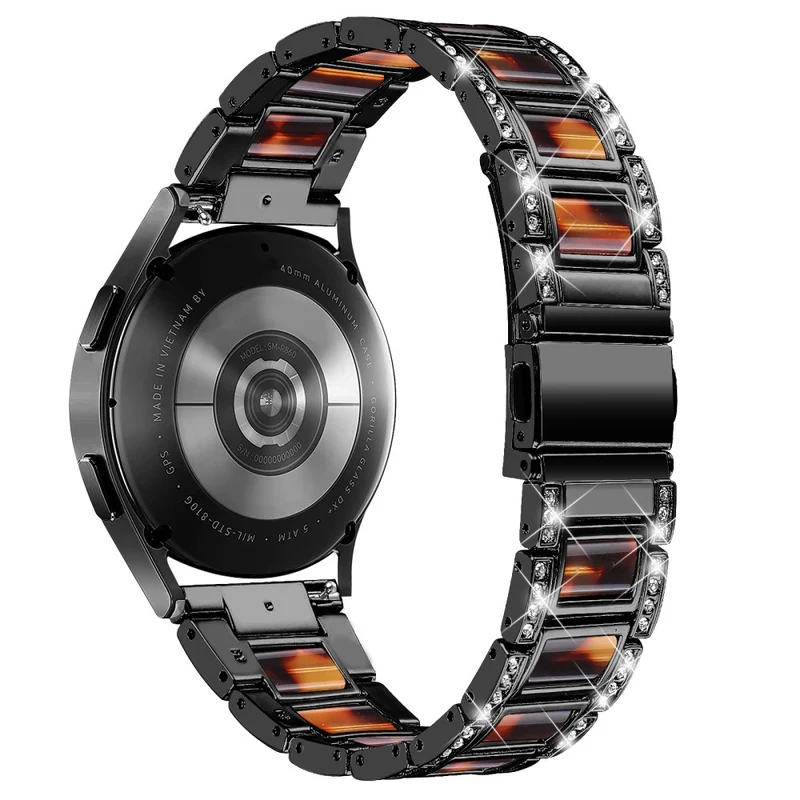 Wunderbar Universell Samsung Metall und Strass armband