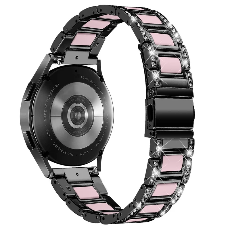 Wunderbar Universell Samsung Metall und Strass armband