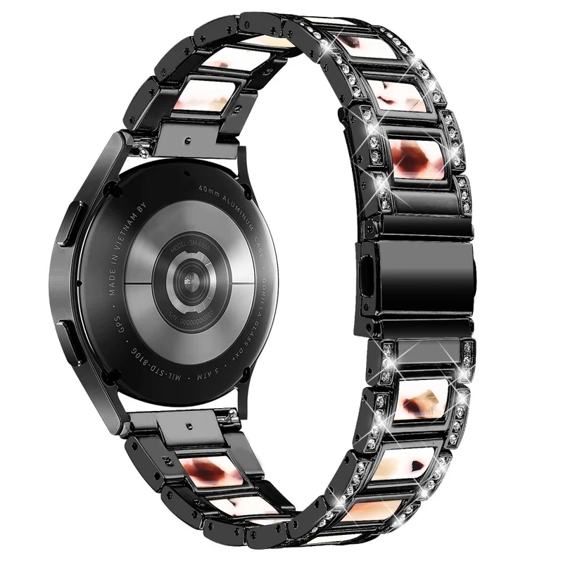 Wunderbar Universell Samsung Metall und Strass armband