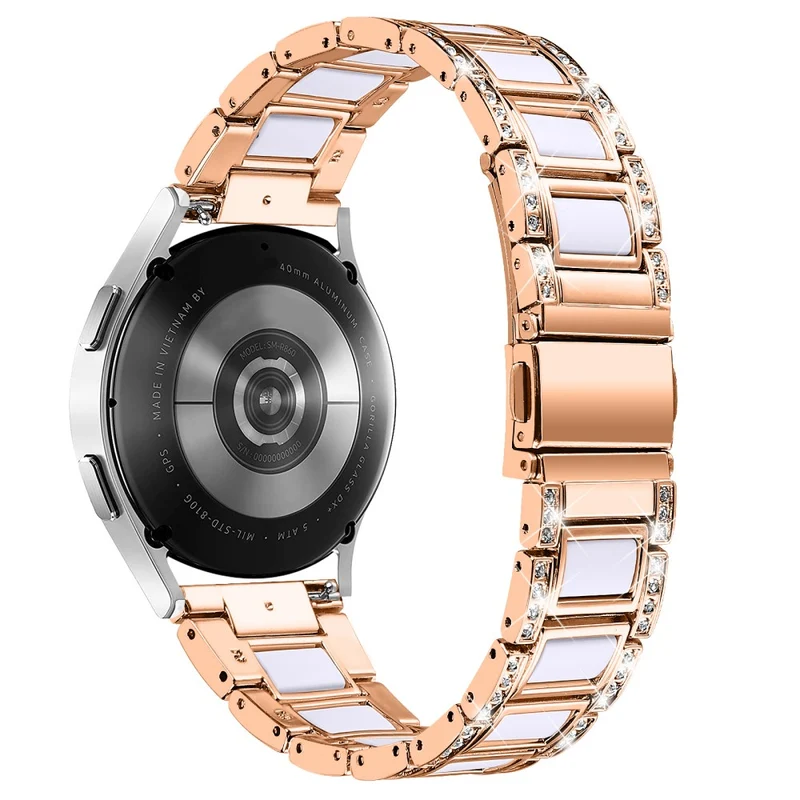 Wunderbar Universell Samsung Metall und Strass armband