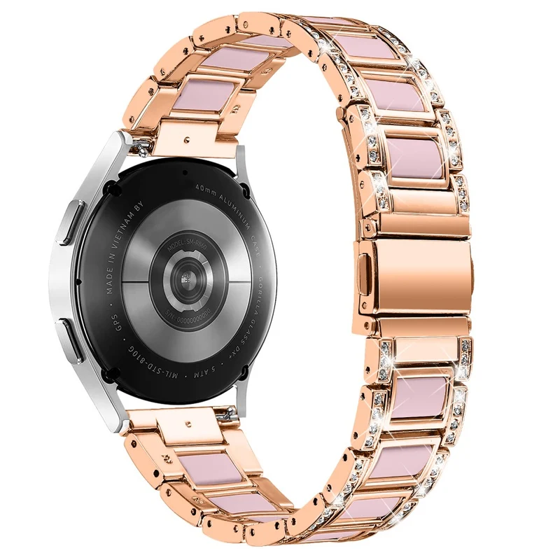 Wunderbar Universell Samsung Metall und Strass armband