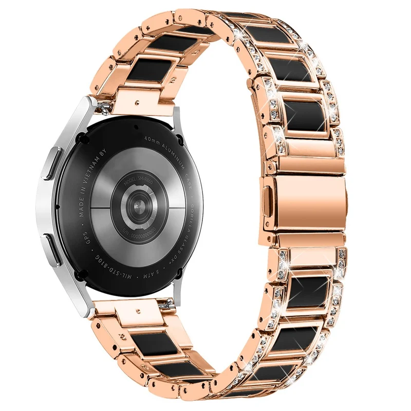Wunderbar Universell Samsung Metall und Strass armband