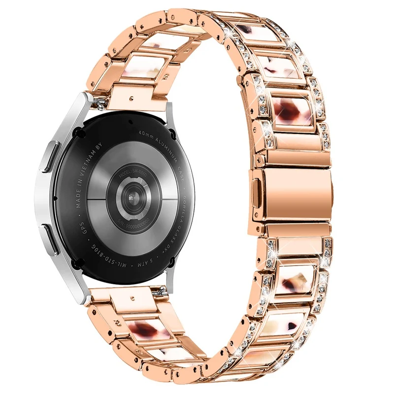 Wunderbar Universell Samsung Metall und Strass armband