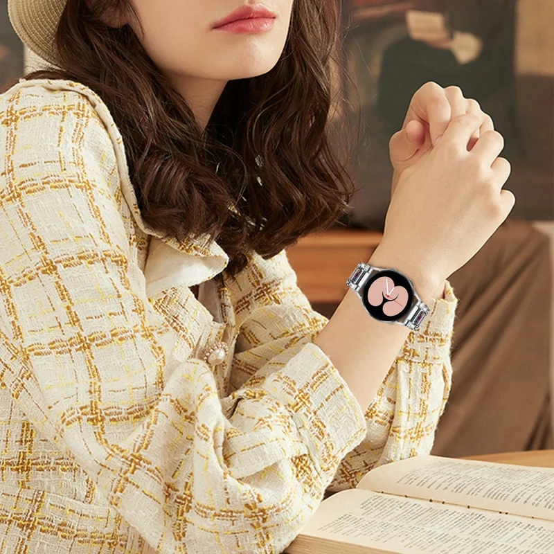 Absolut süß Universell Samsung Metall und Strass armband