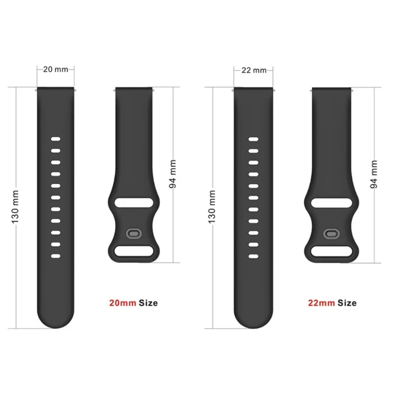 Super modisch Universell Silikon / TPU armband
