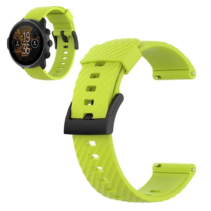 Sehr cool Universell Suunto Silikon / TPU armband