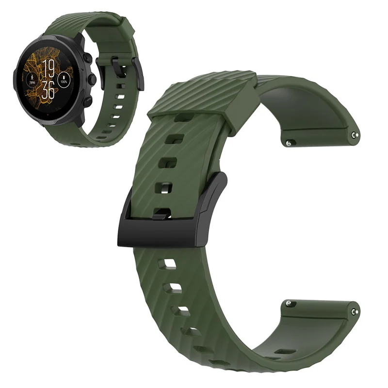 Sehr cool Universell Suunto Silikon / TPU armband