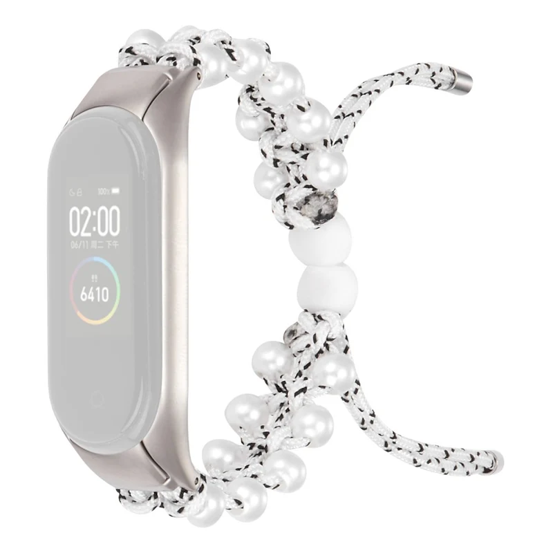 Xiaomi Mi Smart Band 4 / Xiaomi Mi Band 3 Strass und Textil / Nylon armband