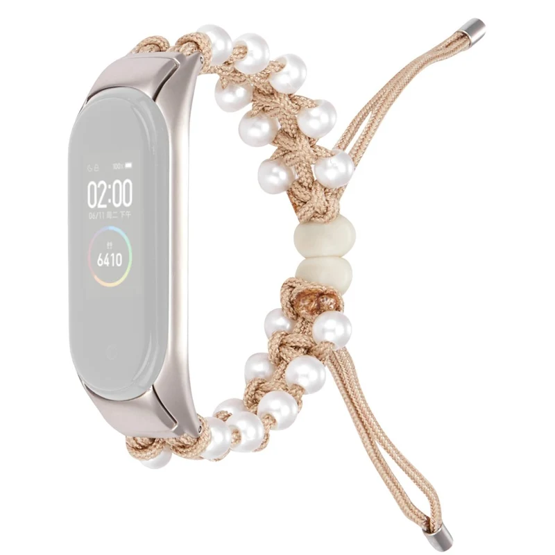 Xiaomi Mi Smart Band 4 / Xiaomi Mi Band 3 Strass und Textil / Nylon armband