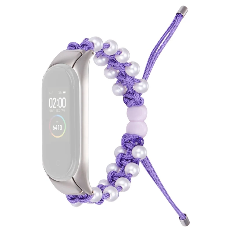 Xiaomi Mi Smart Band 4 / Xiaomi Mi Band 3 Strass und Textil / Nylon armband