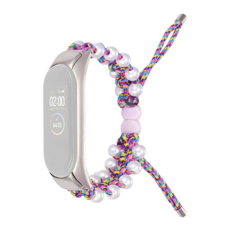 Xiaomi Mi Smart Band 4 / Xiaomi Mi Band 3 Strass und Textil / Nylon armband