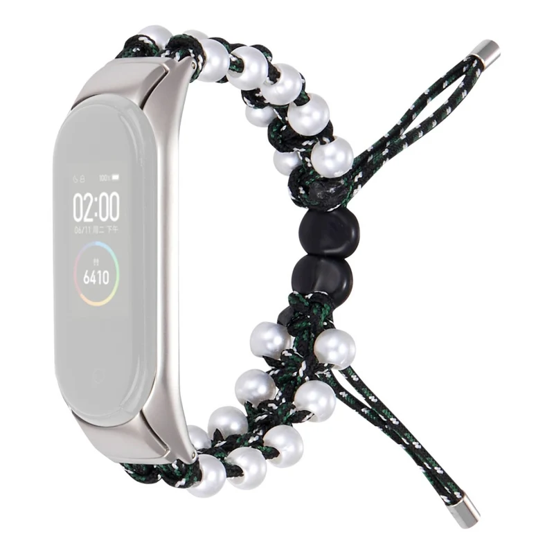 Xiaomi Mi Smart Band 4 / Xiaomi Mi Band 3 Strass und Textil / Nylon armband