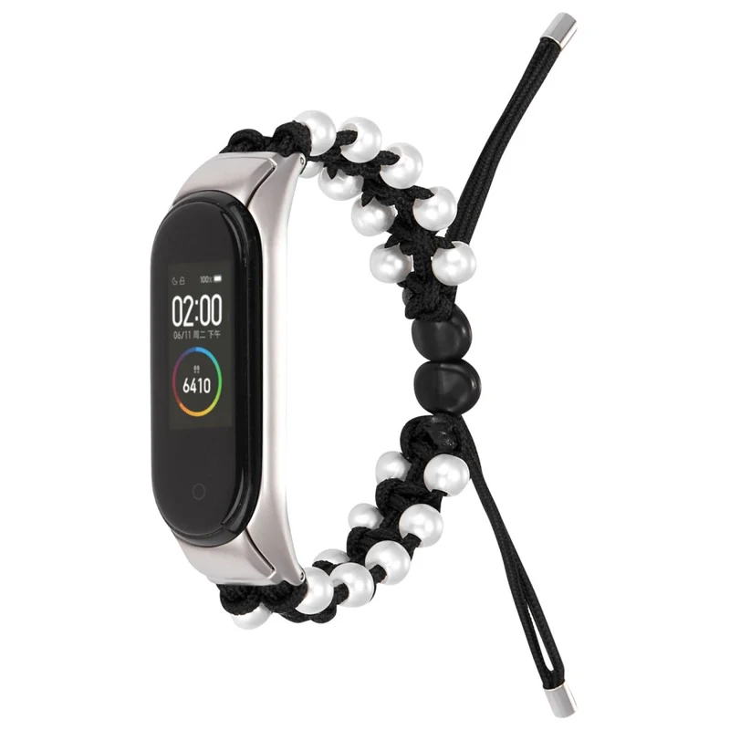 Xiaomi Mi Smart Band 4 / Xiaomi Mi Band 3 Strass und Textil / Nylon armband