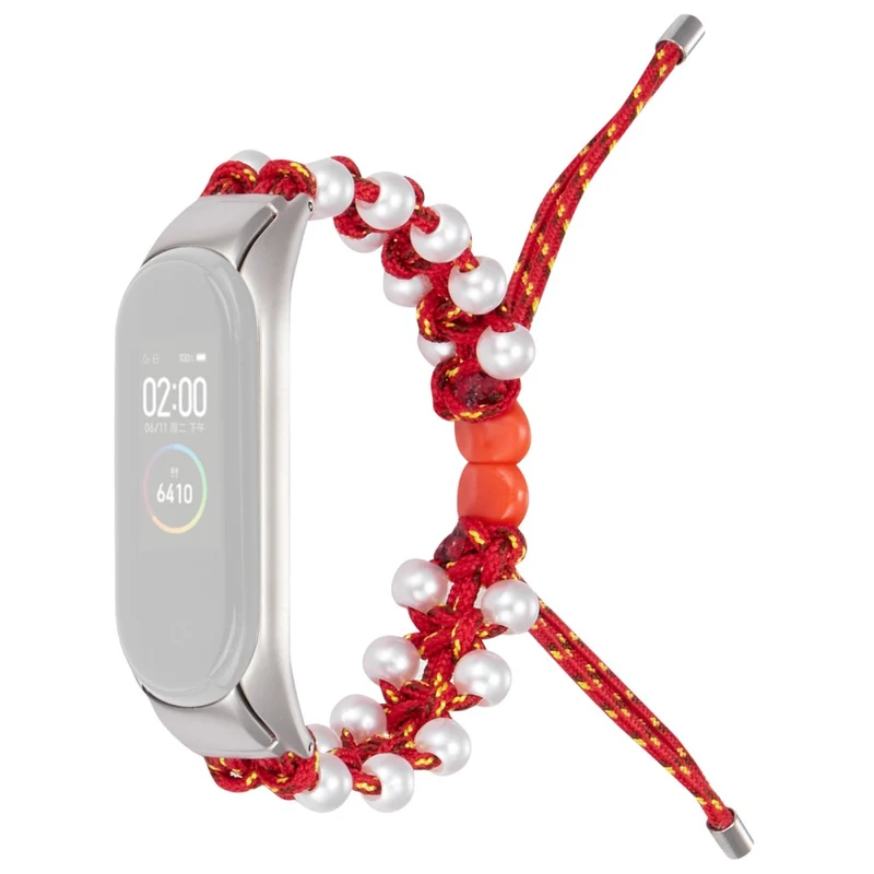 Xiaomi Mi Smart Band 4 / Xiaomi Mi Band 3 Strass und Textil / Nylon armband