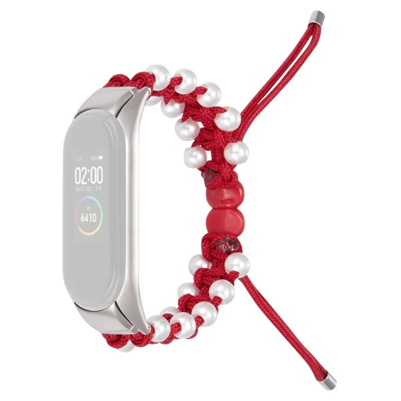 Xiaomi Mi Smart Band 4 / Xiaomi Mi Band 3 Strass und Textil / Nylon armband