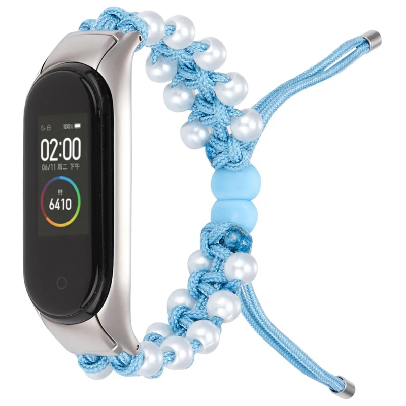 Xiaomi Mi Smart Band 4 / Xiaomi Mi Band 3 Strass und Textil / Nylon armband