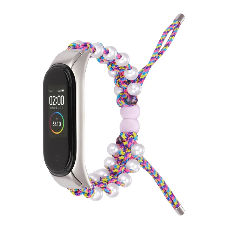 Xiaomi Mi Smart Band 4 / Xiaomi Mi Band 3 Strass und Textil / Nylon armband