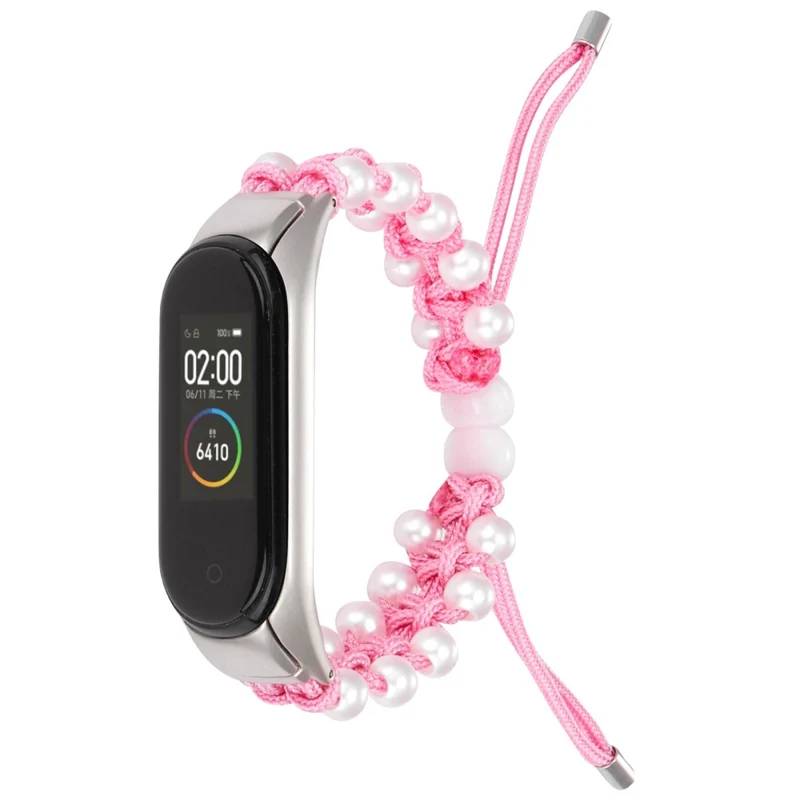 Xiaomi Mi Smart Band 4 / Xiaomi Mi Band 3 Strass und Textil / Nylon armband