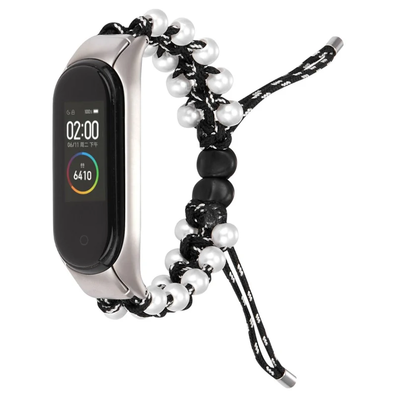 Xiaomi Mi Smart Band 4 / Xiaomi Mi Band 3 Strass und Textil / Nylon armband