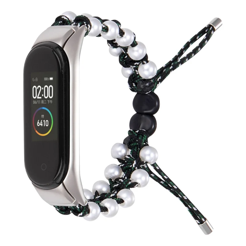 Xiaomi Mi Smart Band 4 / Xiaomi Mi Band 3 Strass und Textil / Nylon armband