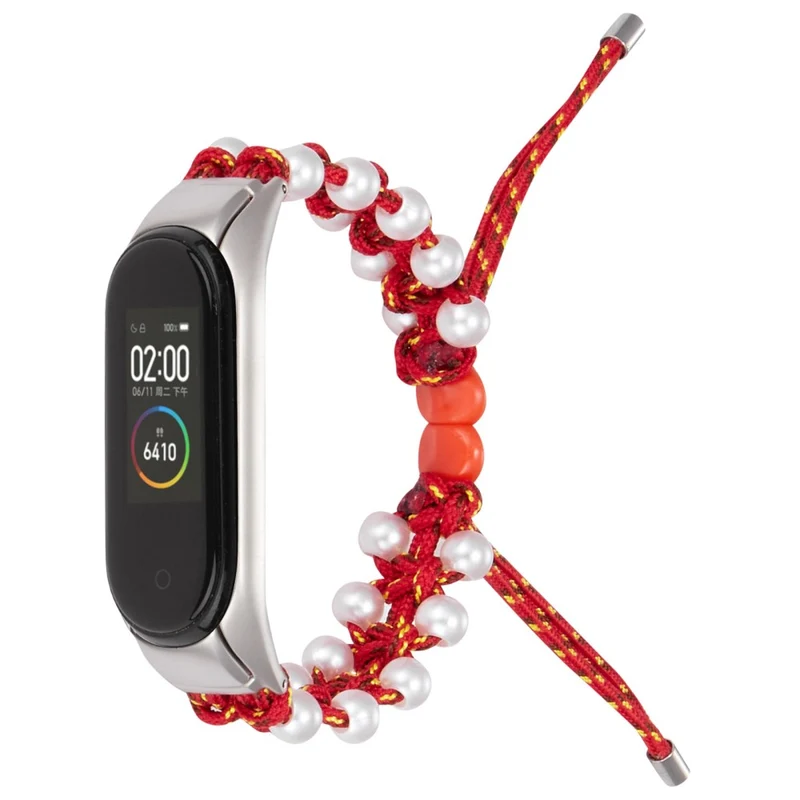 Xiaomi Mi Smart Band 4 / Xiaomi Mi Band 3 Strass und Textil / Nylon armband