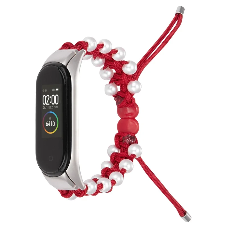 Xiaomi Mi Smart Band 4 / Xiaomi Mi Band 3 Strass und Textil / Nylon armband