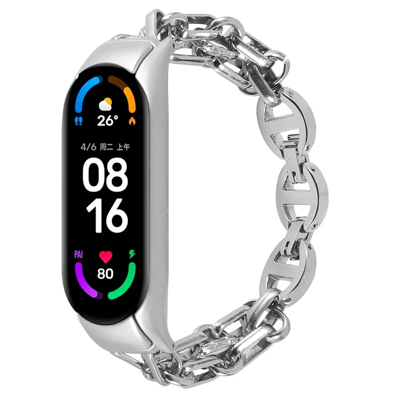 Mega pflegeleicht Xiaomi Mi Band 7 Metall armband