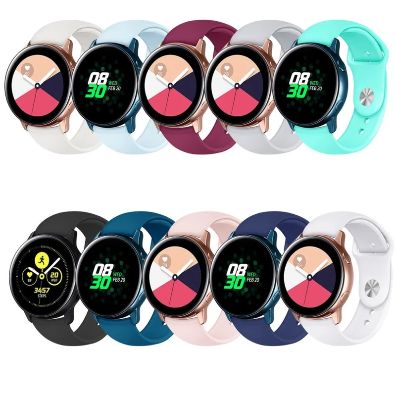 Wunderbar Samsung Galaxy Watch Active Silikon / TPU armband