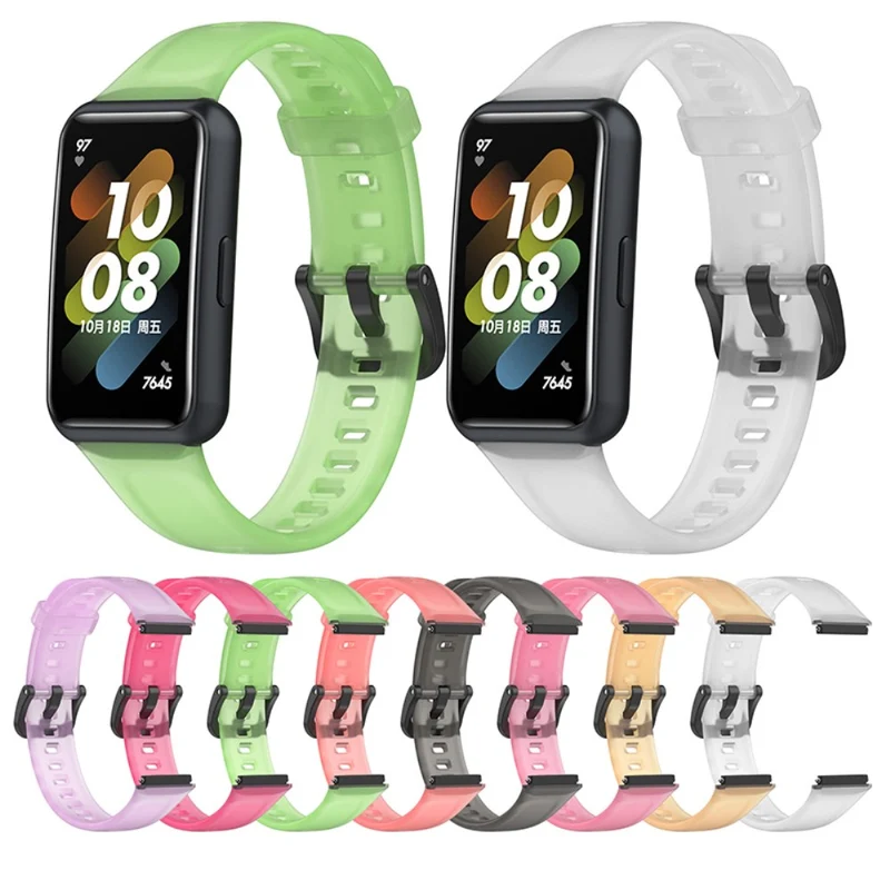 Bemerkenswert robust Huawei Band 7 Silikon / TPU armband