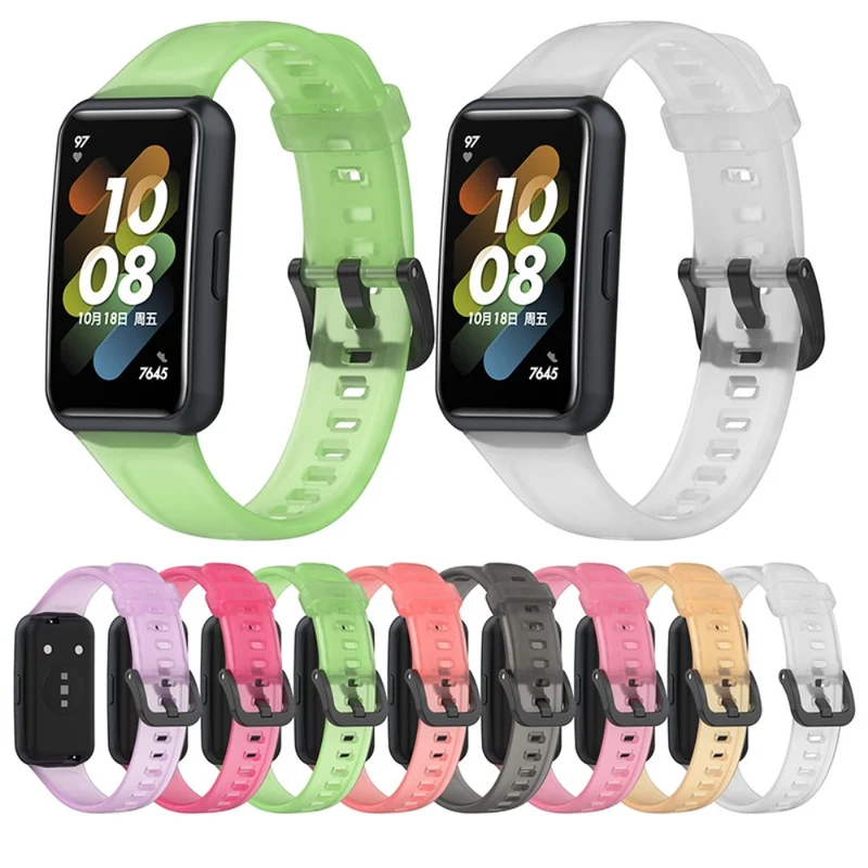 Bemerkenswert robust Huawei Band 7 Silikon / TPU armband