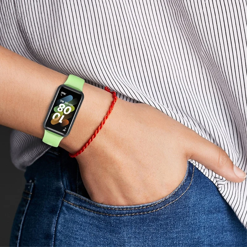 Bemerkenswert robust Huawei Band 7 Silikon / TPU armband