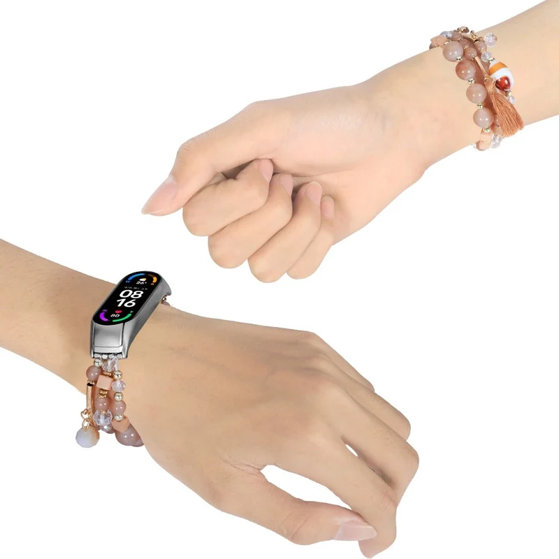 Xiaomi Mi Smart Band 6 / Xiaomi Mi Band 5 Strass armband