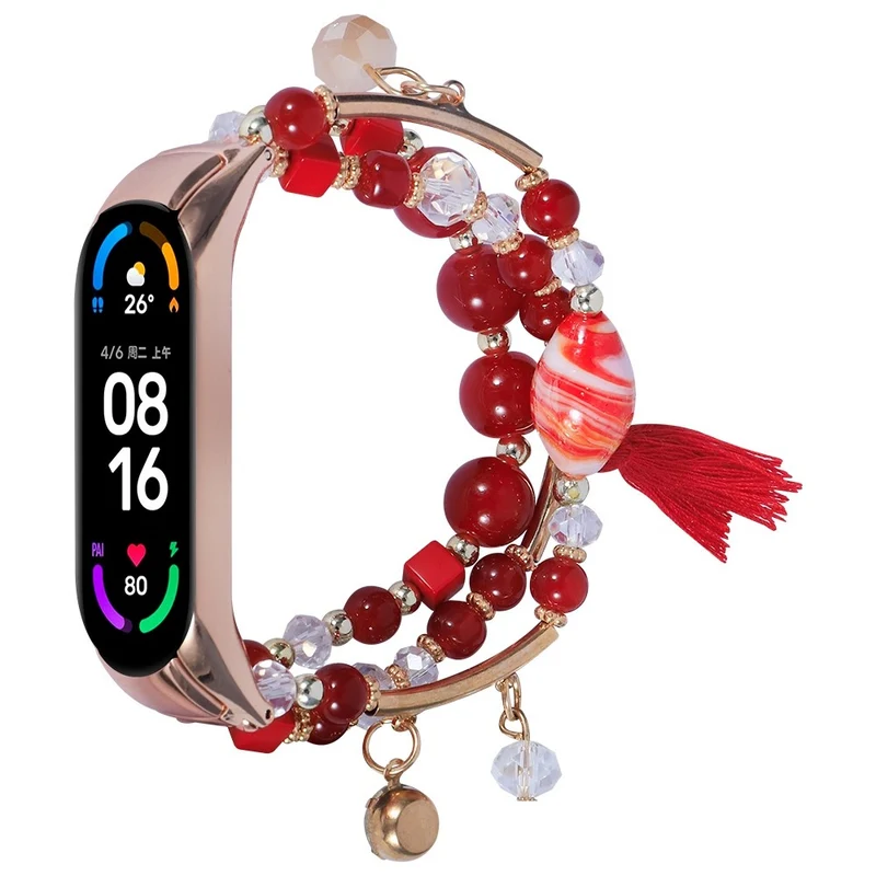 Xiaomi Mi Smart Band 6 / Xiaomi Mi Band 5 Strass armband