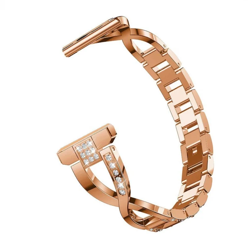 Schön TicWatch GTX / Ticwatch Pro Metall und Strass armband