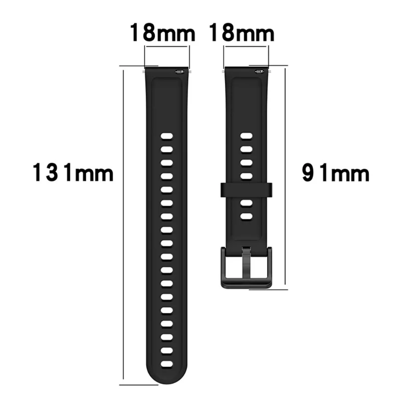 Mega elegant Realme Band 2 Silikon / TPU armband