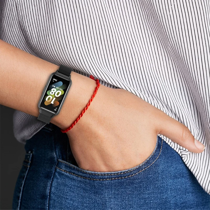 Supersauber Huawei Band 7 Metall armband
